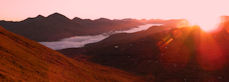 Sunset over the Crianlarich Hills