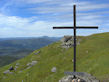 The cross on Ben Ledi's summit