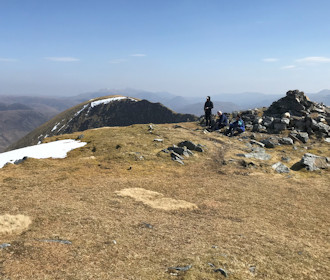 On Lurg Mhòr's summit
