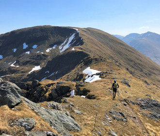 Sgùrr an Doire Leathain from near Bealach Sgùrr an Lochain Sgùrr an Doire Leathain from near Bealach Sgùrr an Lochain