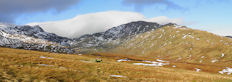 Panorama of Stuc a'Chroin, Ben Vorlich and Meall na Fearna