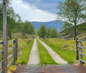 Carn Chuinneag from Glen Calvie Carn Chuinneag from Glen Calvie